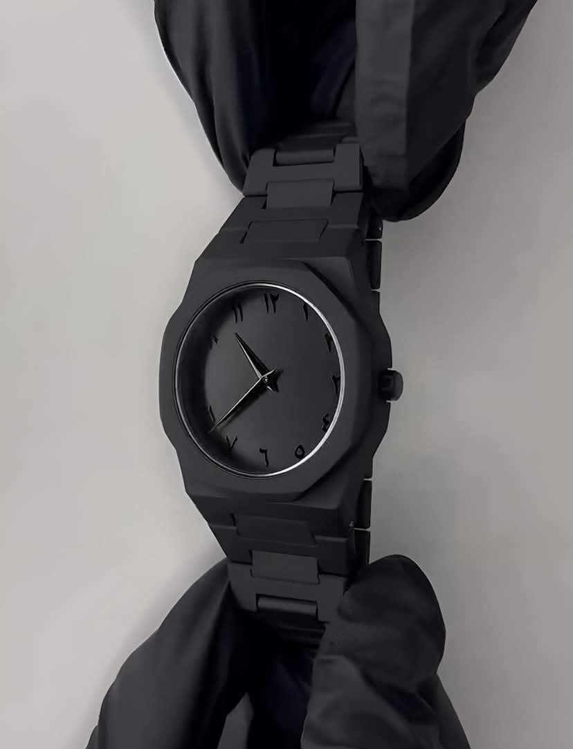 Black Aura Watch - Aura Arabic Watch