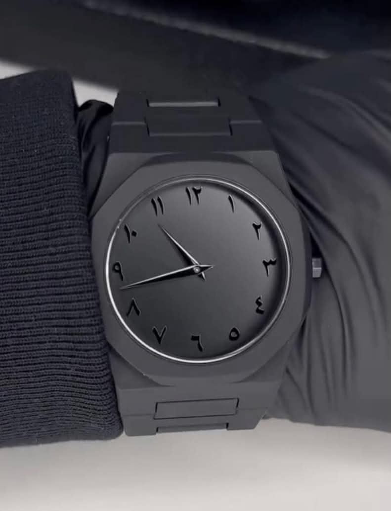 Black Aura Watch - Aura Arabic Watch