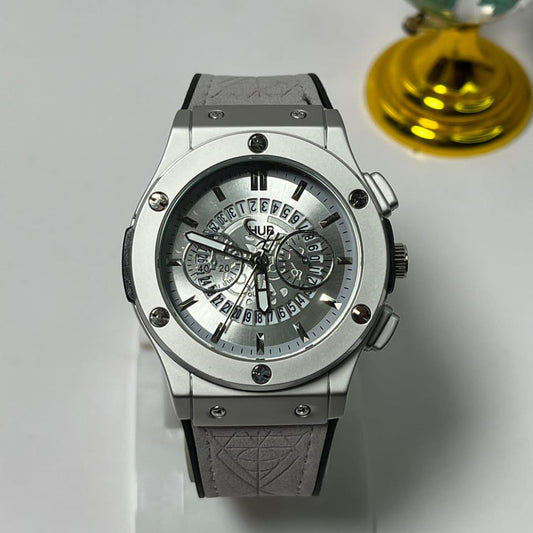 Hublot Master Lock – Premium Leather Strap Men's Watch